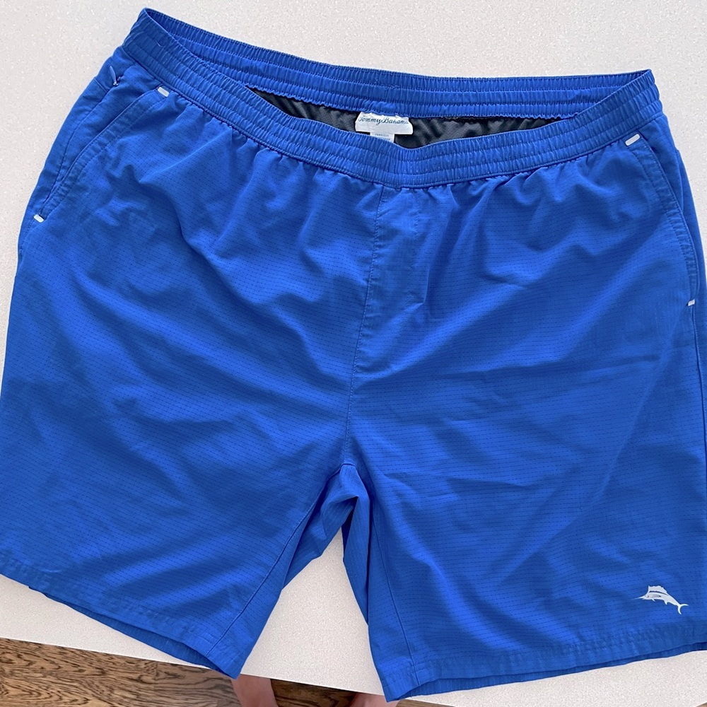 Tommy Bahama Men’s Monterey Coast Swim Trunks XXL - Cobalt Haze (Royal Blue)